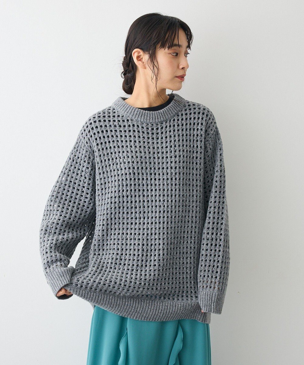 CRAFT STANDARD BOUTIQUE メッシュニットチュニック 