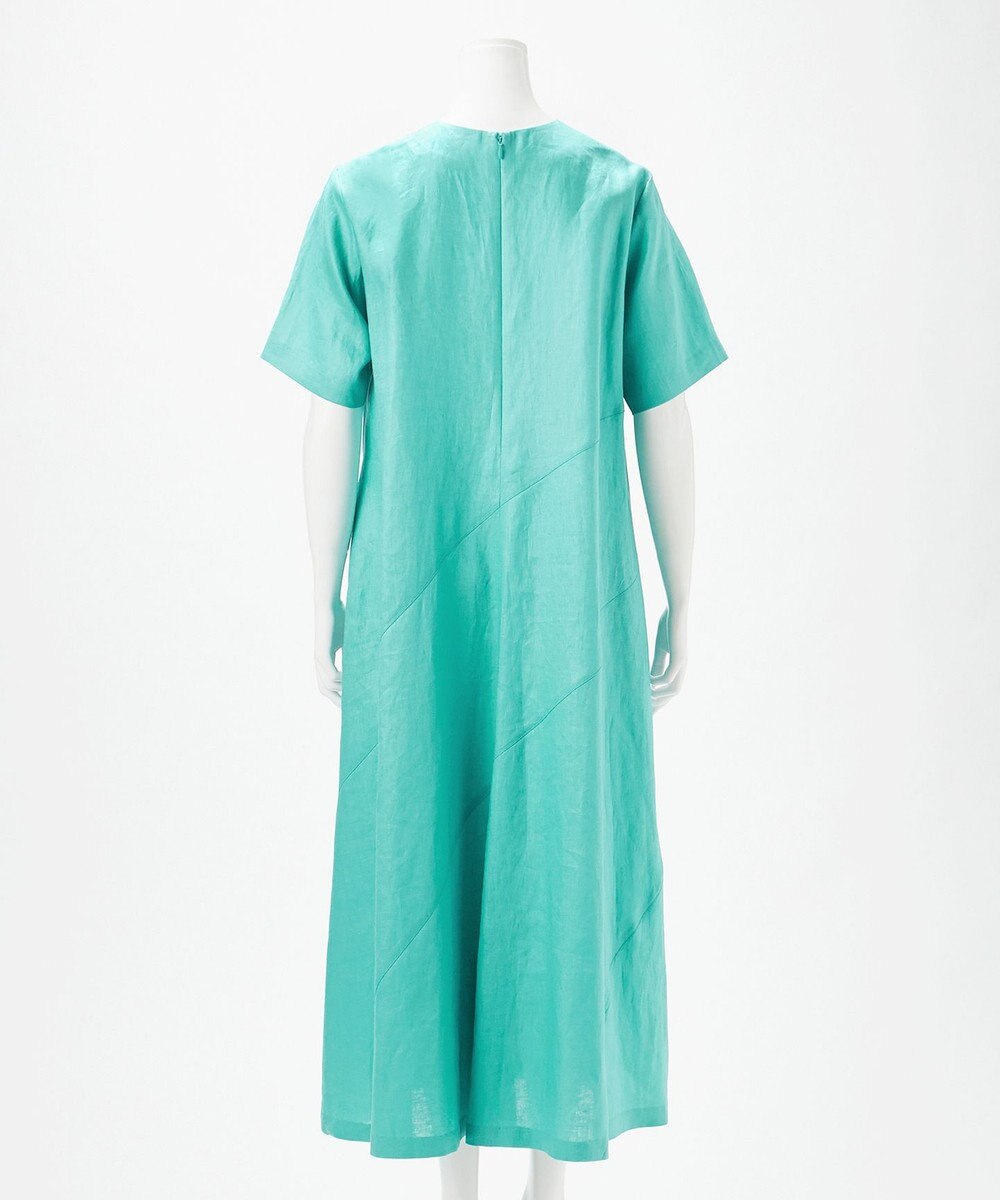 23区 【エステータ】チンツリネン Aライン フレアワンピース 