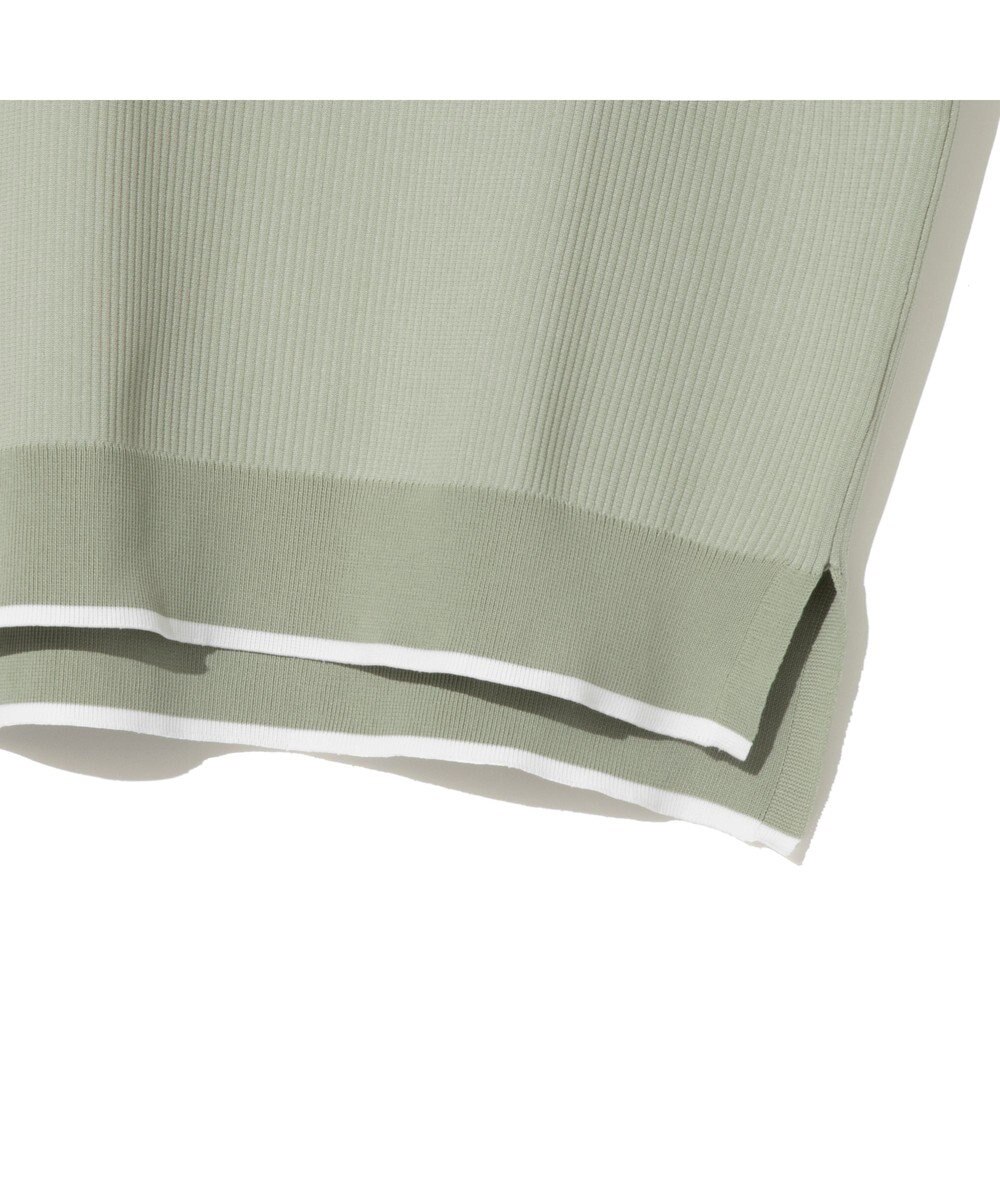 ZERO HALLIBURTON ノースリーブモックネックニット ZHG-W6S8b 85222 