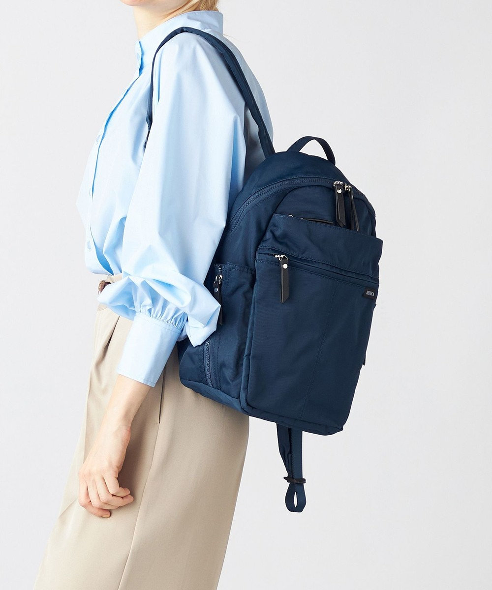LA BAGAGERIE 【MONICA】サイドジップリュックサック 