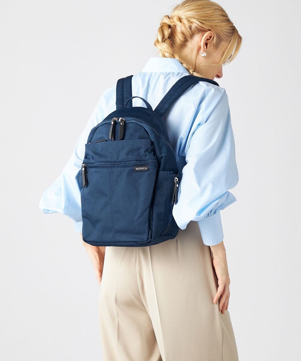 LA BAGAGERIE 【MONICA】サイドジップリュックサック 