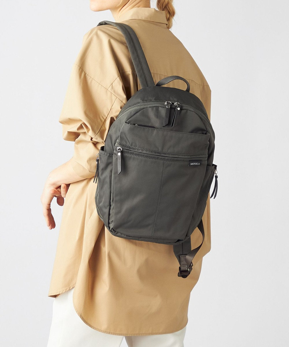 LA BAGAGERIE 【MONICA】サイドジップリュックサック 