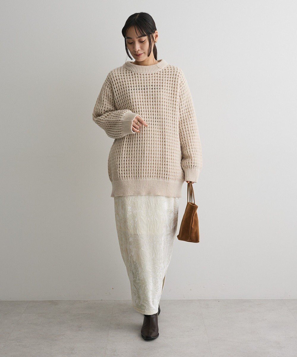 CRAFT STANDARD BOUTIQUE メッシュニットチュニック 