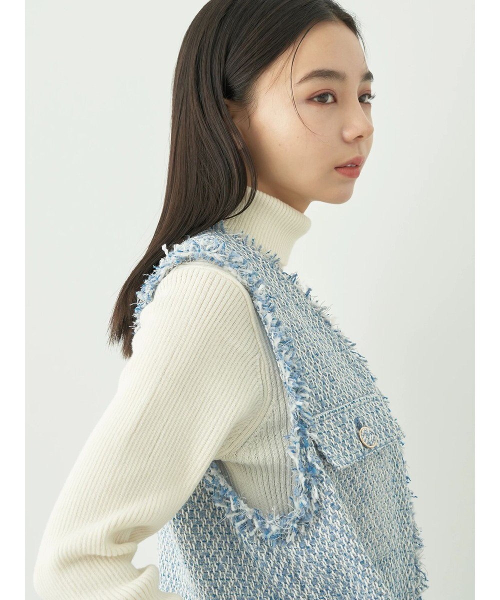 earth music&ecology ツイードジレ 