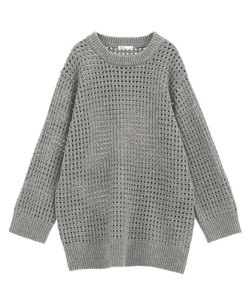 CRAFT STANDARD BOUTIQUE メッシュニットチュニック 