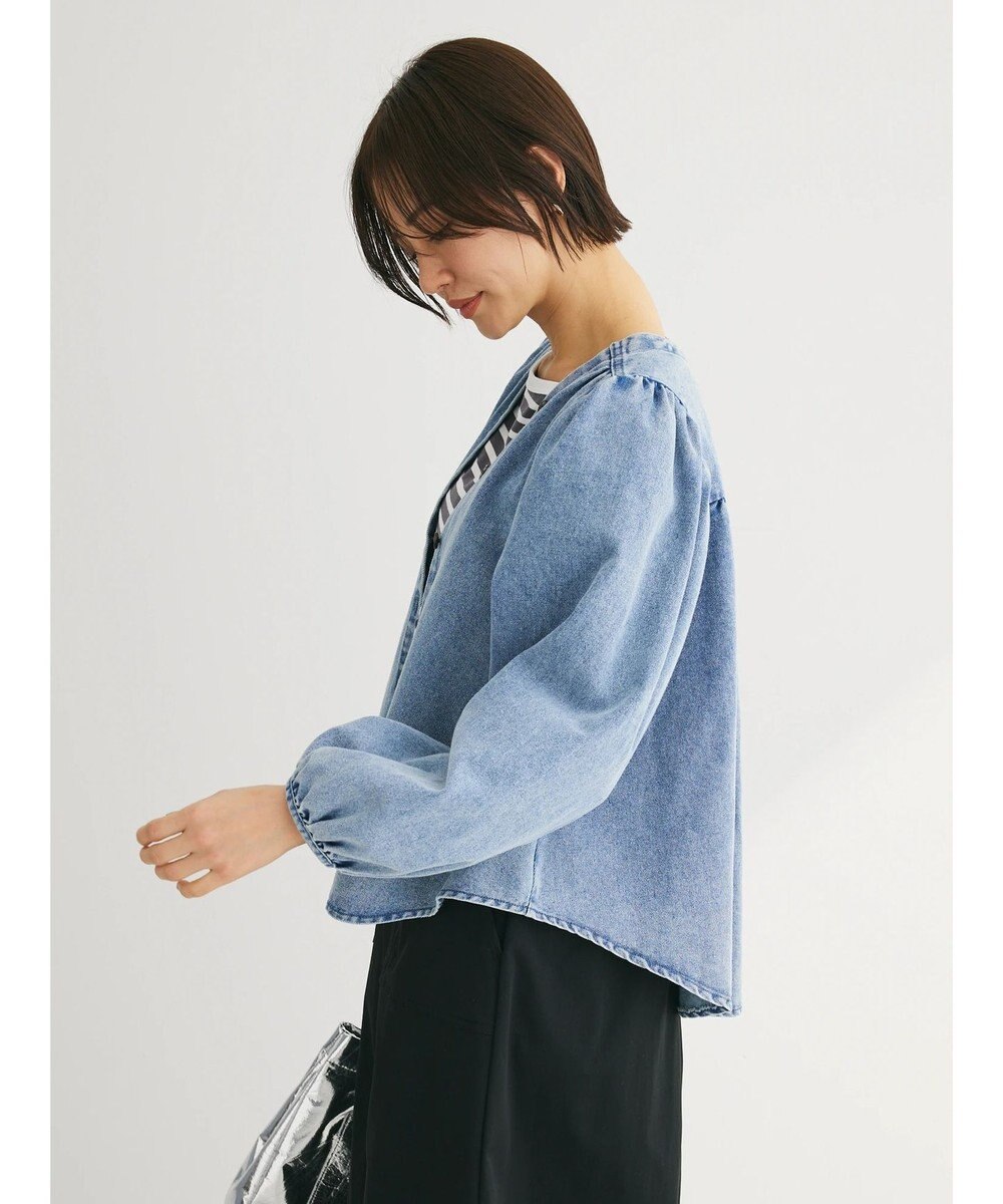 Green Parks ・ｆｕｒｒｙ　ｒａｔｅ　デニムシャツジャケット 