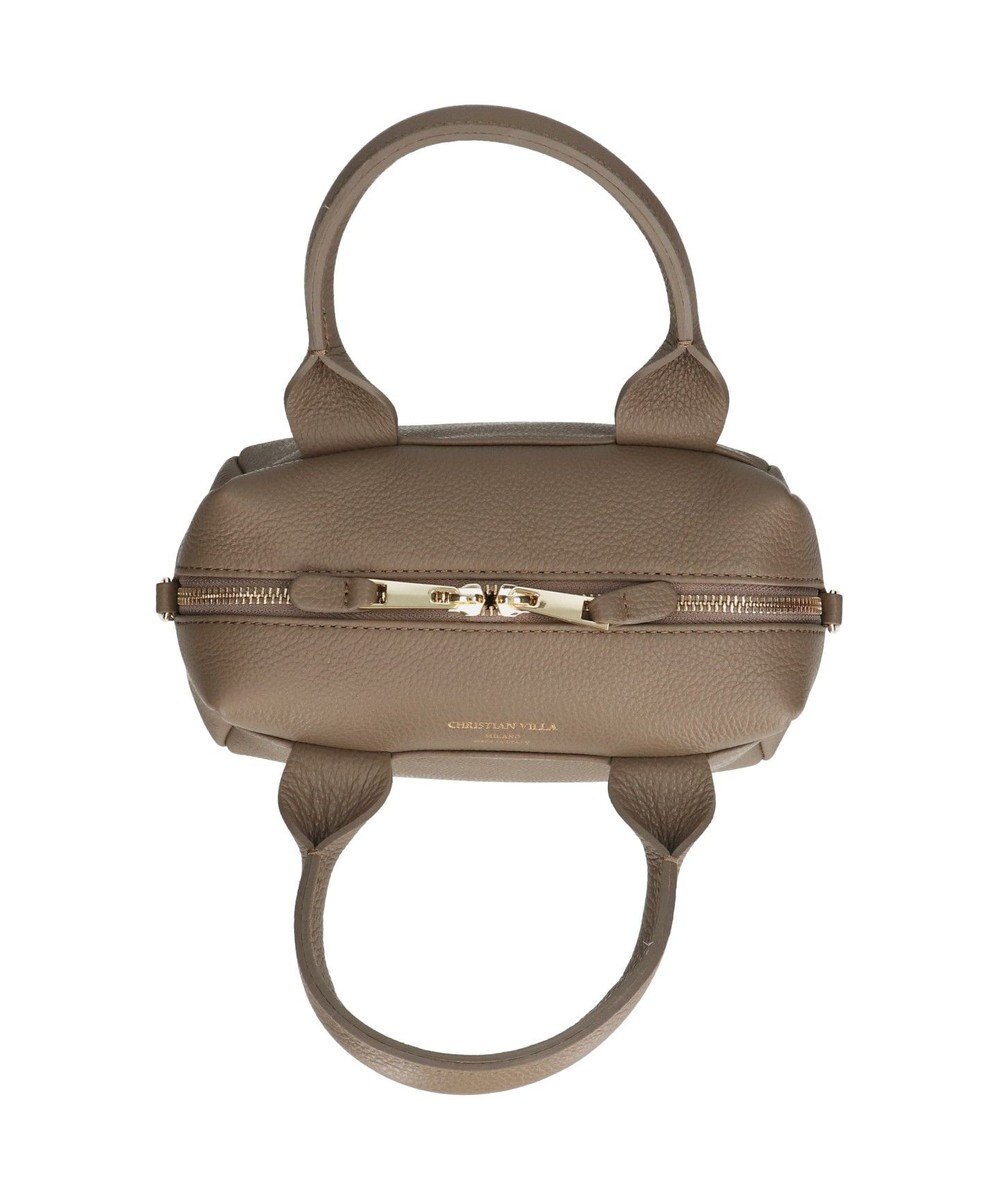 INTER-CHAUSSURES 【CHRISTIAN VILLA】ベーシックレザーハンドバッグ 