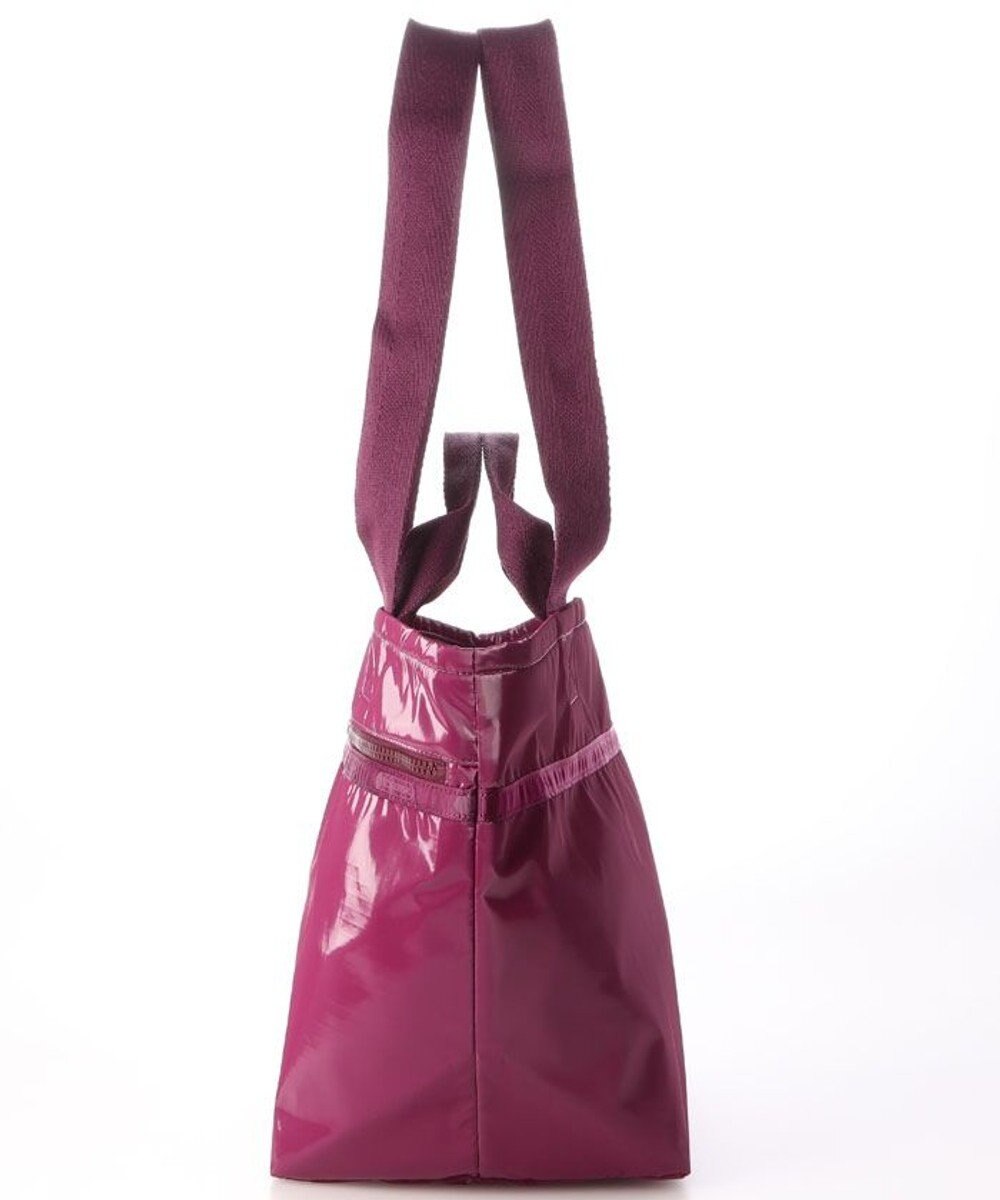 LeSportsac TWO HANDLE ZIP TOTE/パープルベリーシャイン 