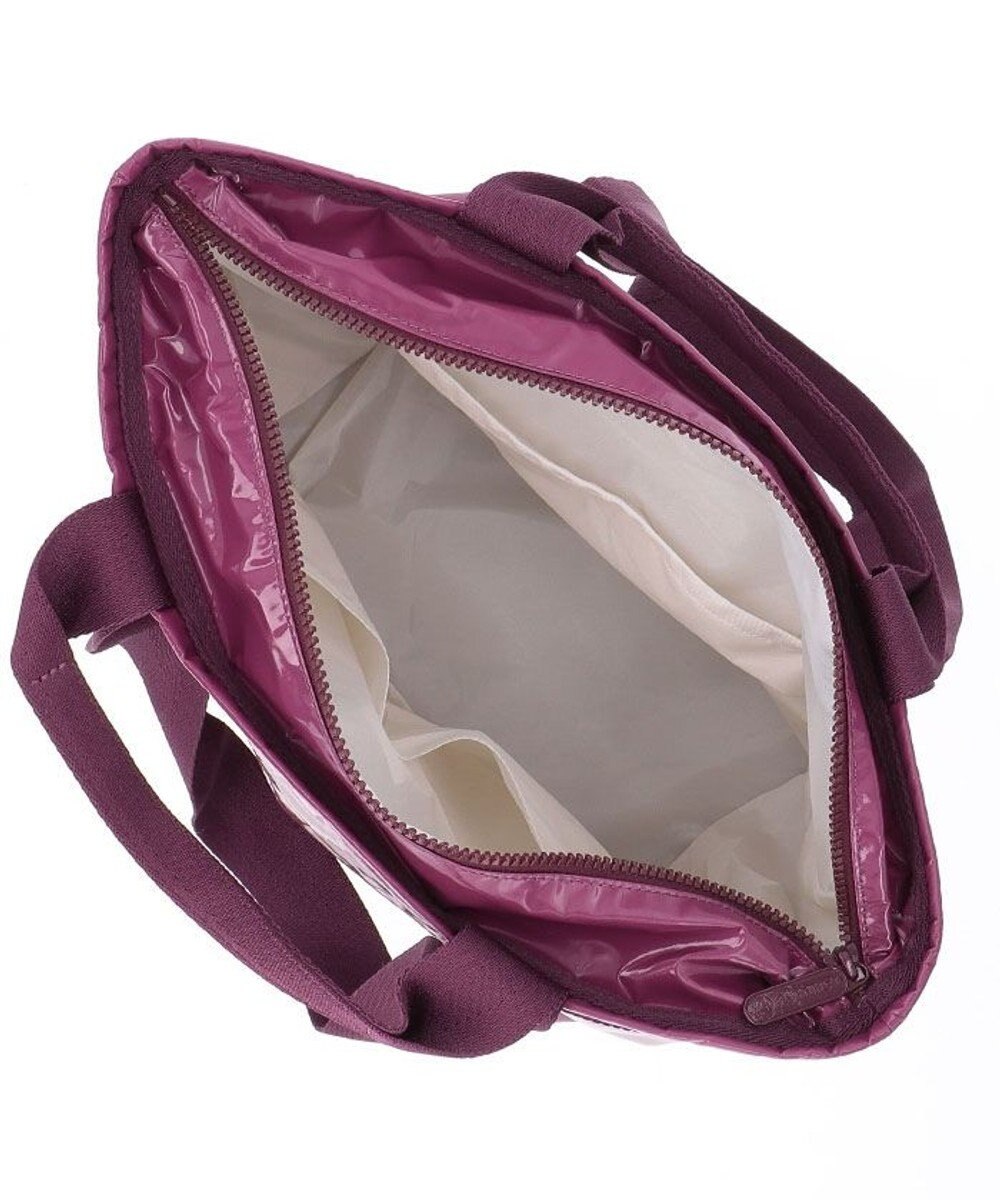 LeSportsac TWO HANDLE ZIP TOTE/パープルベリーシャイン 