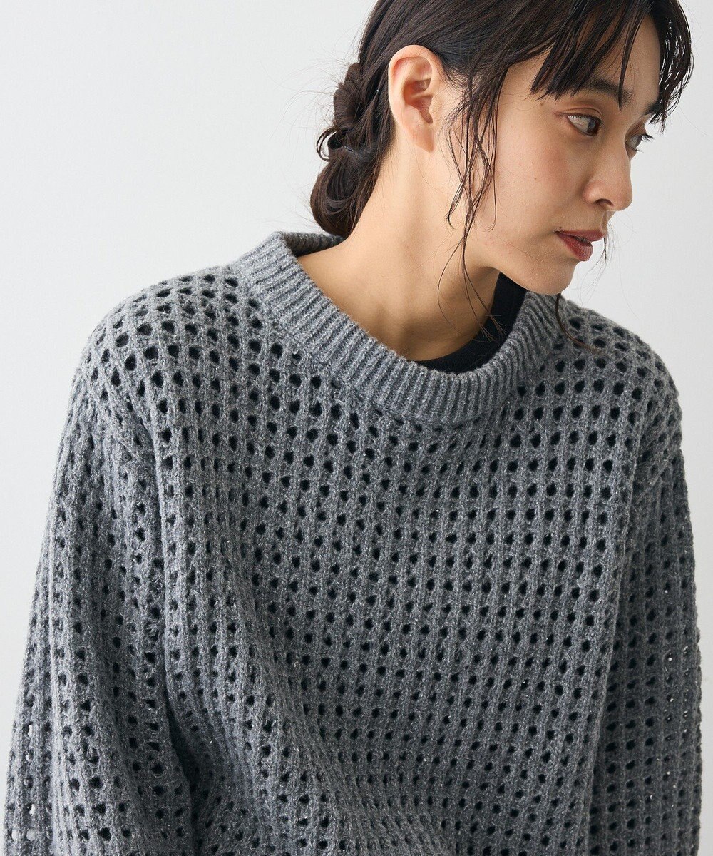 CRAFT STANDARD BOUTIQUE メッシュニットチュニック 