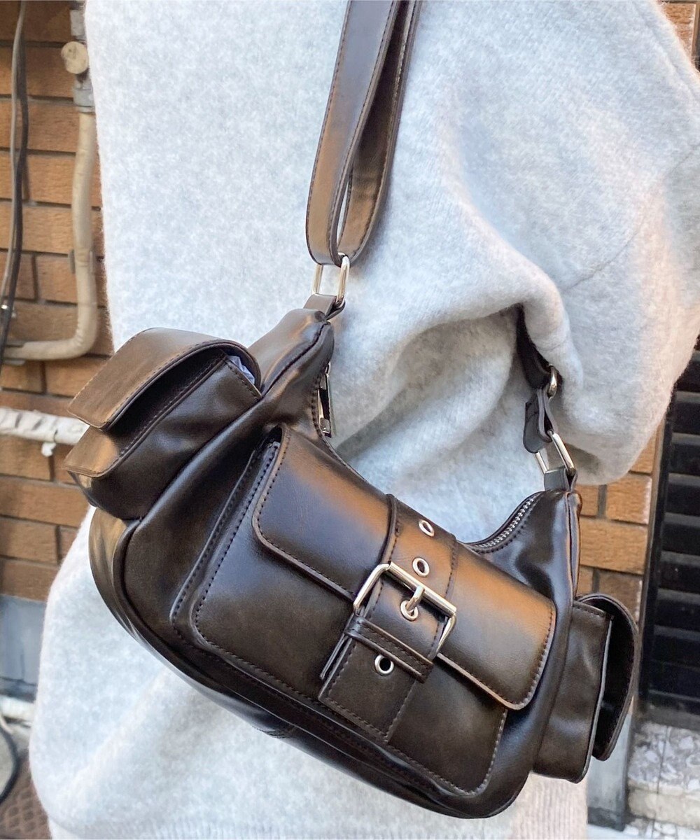 WEGO ハトメベルトポケットショルダー 