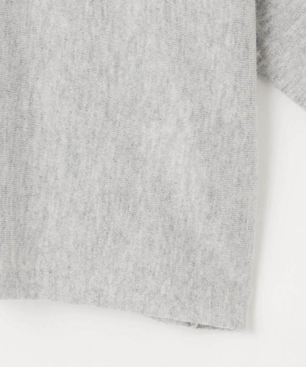 自由区 【洗える】ソフトウールハイゲージボートネック ニット 