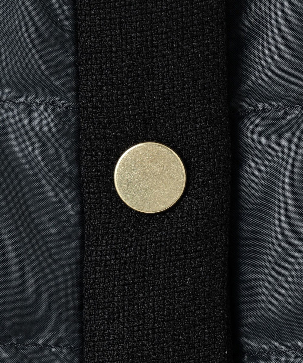 自由区 【洗える】ライトダウン ジレ 