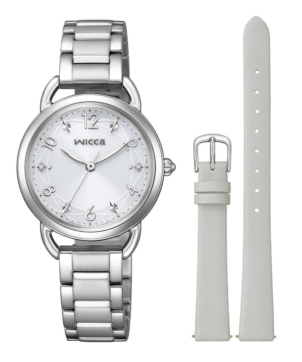 CITIZEN 【電池交換不要のソーラーテックウオッチ】メイクアップをテーマにした軽やかでカジュアルな替えバンド付きモデル 