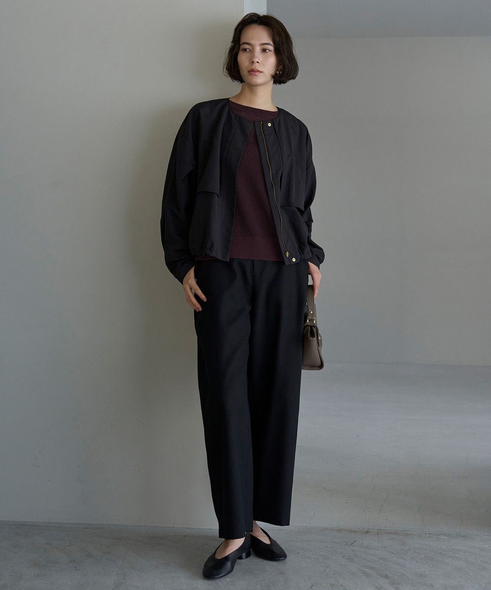 UNFILO メッシュ ハーフスリーブ プルオーバー 