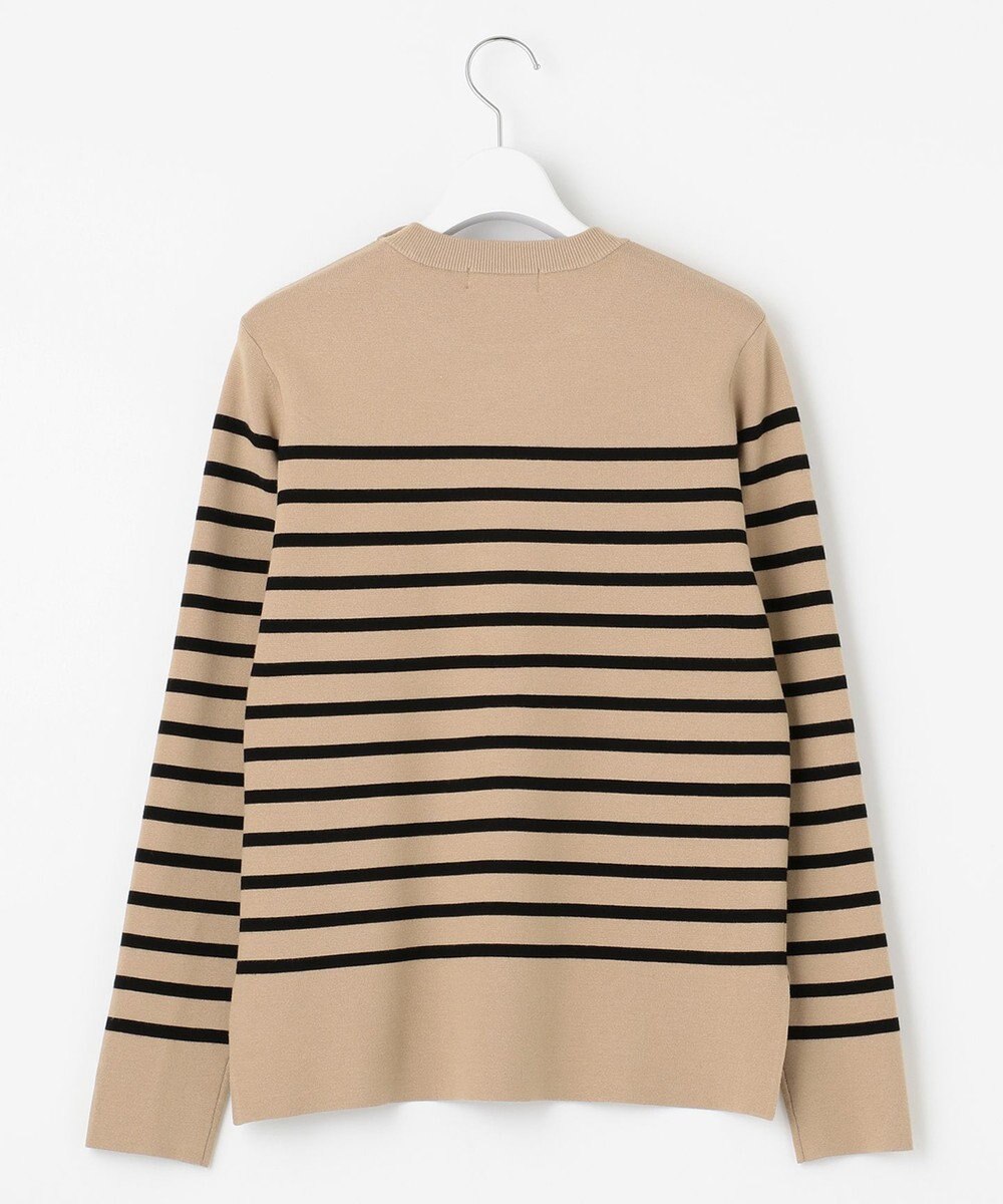 J.PRESS LADIES 【洗える】ミラノリブバスクボーダー ニット 