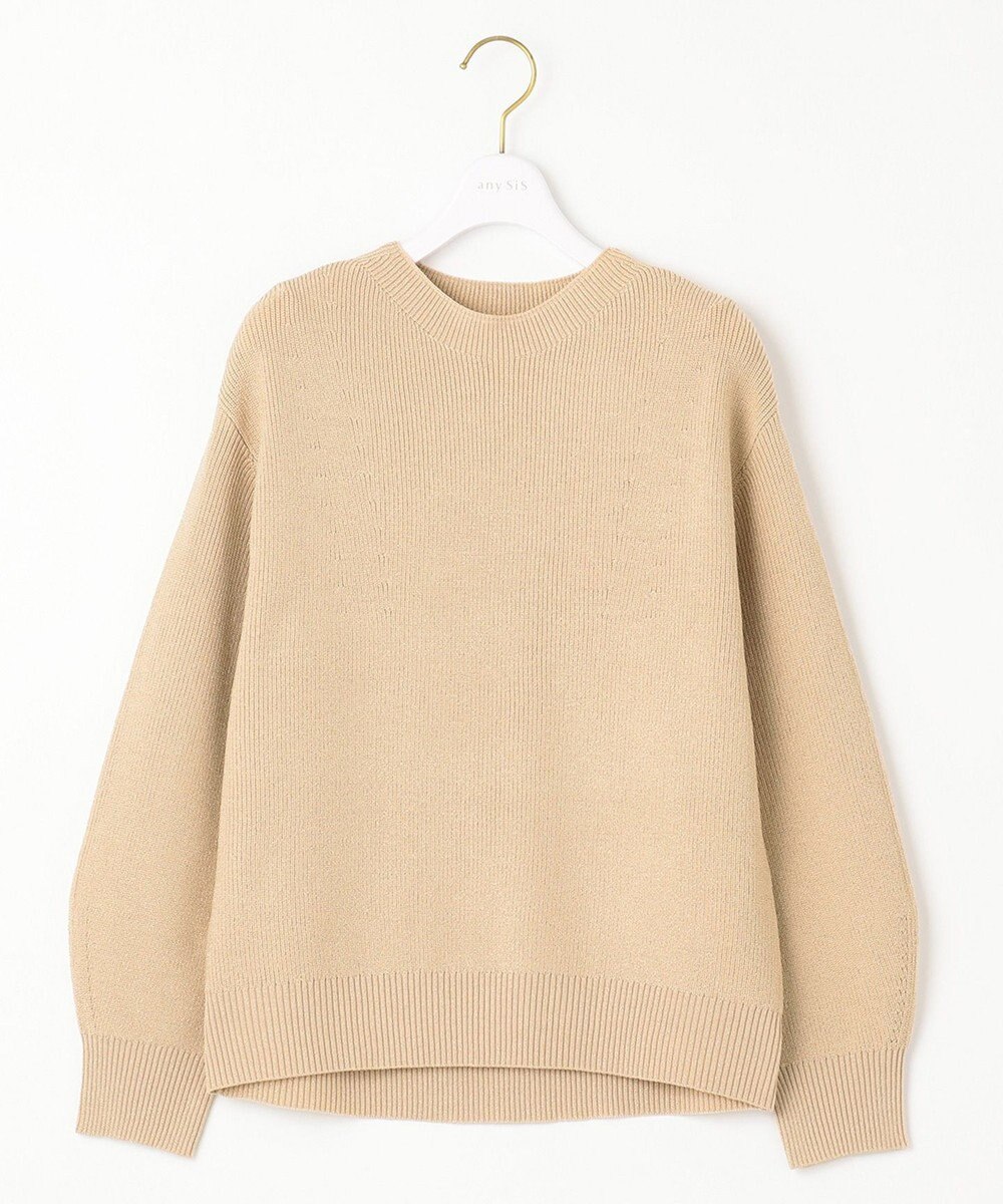 ANY SIS 【洗える】彩色兼美 ニット 