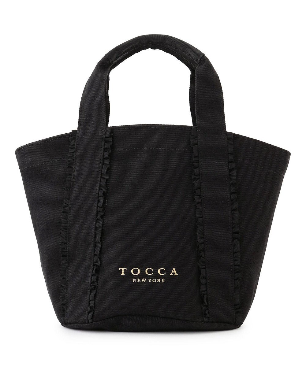 TOCCA 【八木アリサさん着用】TRILL TRIM CANVASTOTE キャンバストートバッグ 