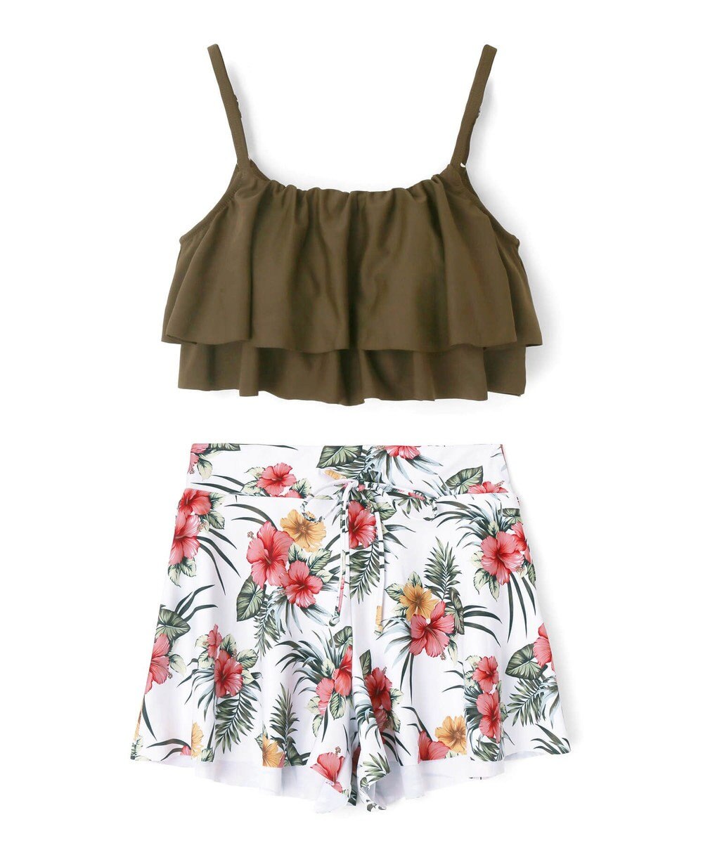 San-ai Resort（三愛水着楽園） 【SALE】フリルトップス３点セット　9M　【San-ai Resort（サンアイリゾート）】 