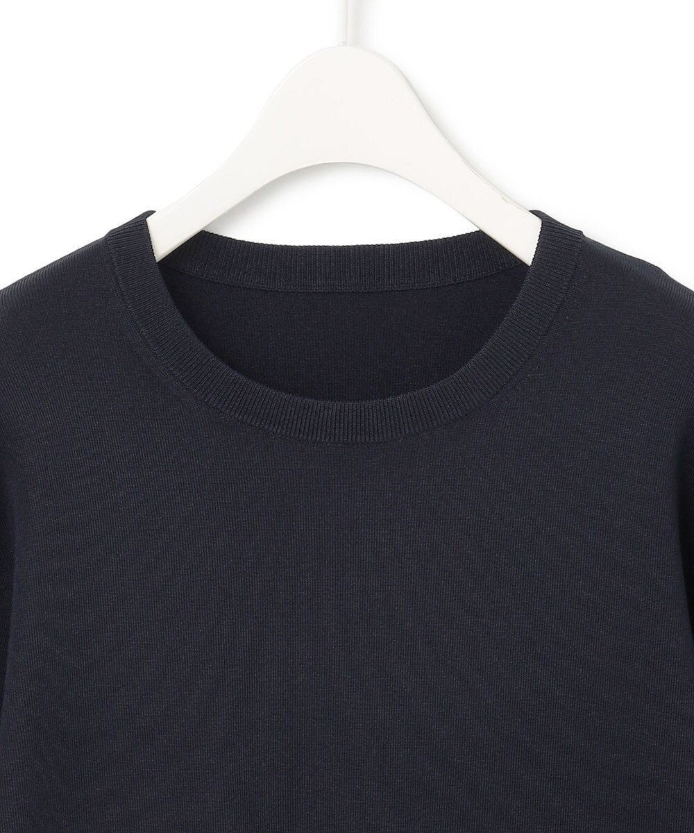 ICB 【洗える】シンセティックヤーン ペプラムニット 