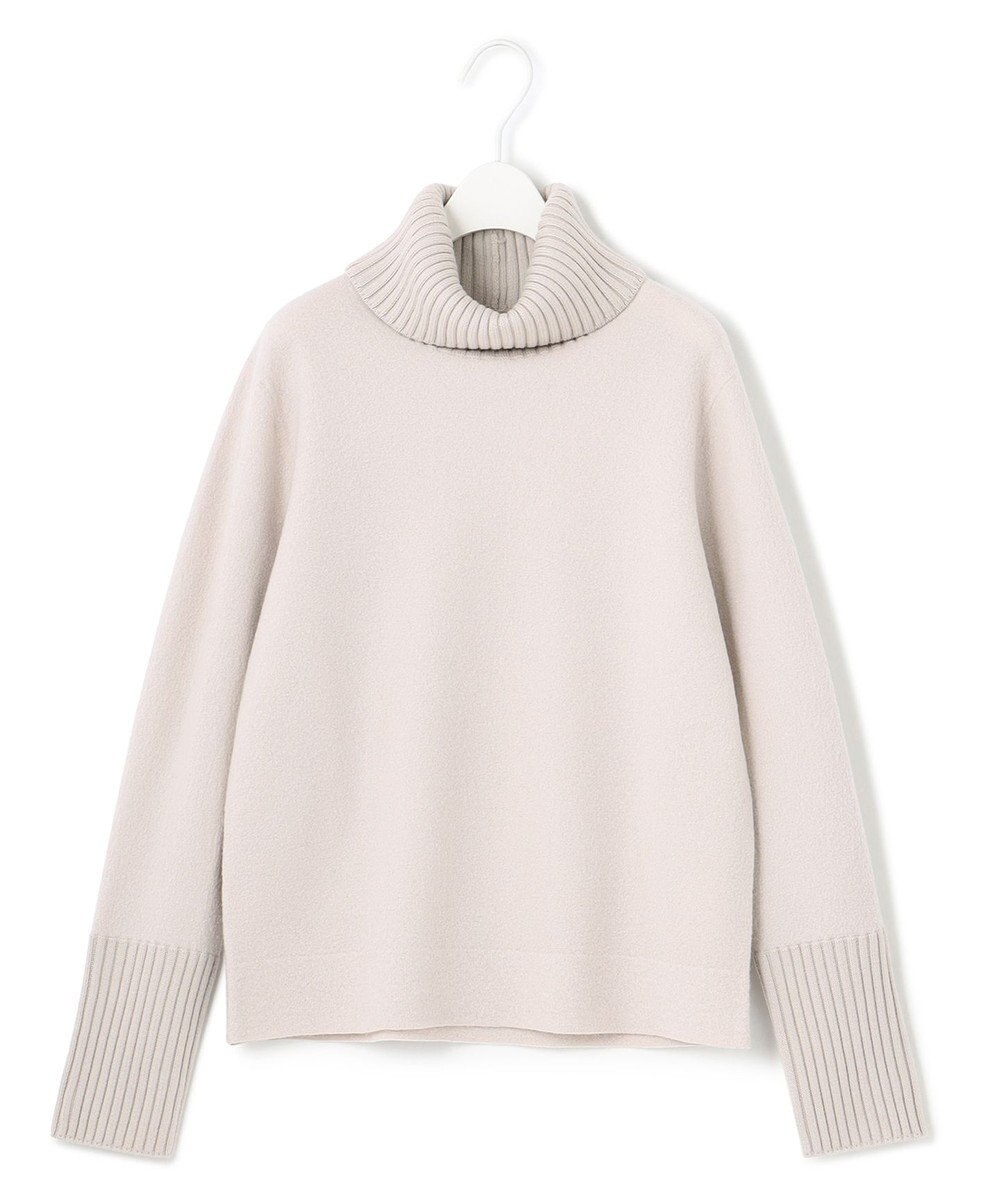 ICB ミルドウール オフタートルプルオーバー 