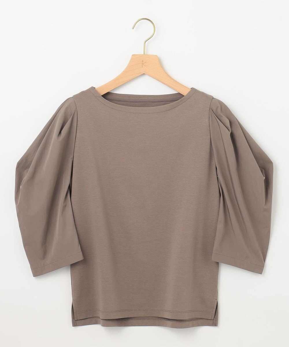 組曲 L 【接触冷感】コンビネーションポンチデザイン カットソー 