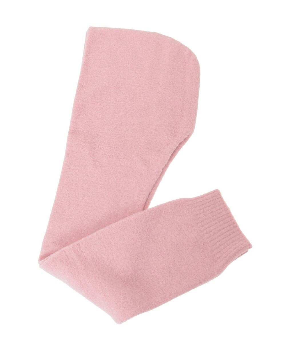 earth music&ecology 【イージーケア】パウダーシャギーフーディーマフラー 