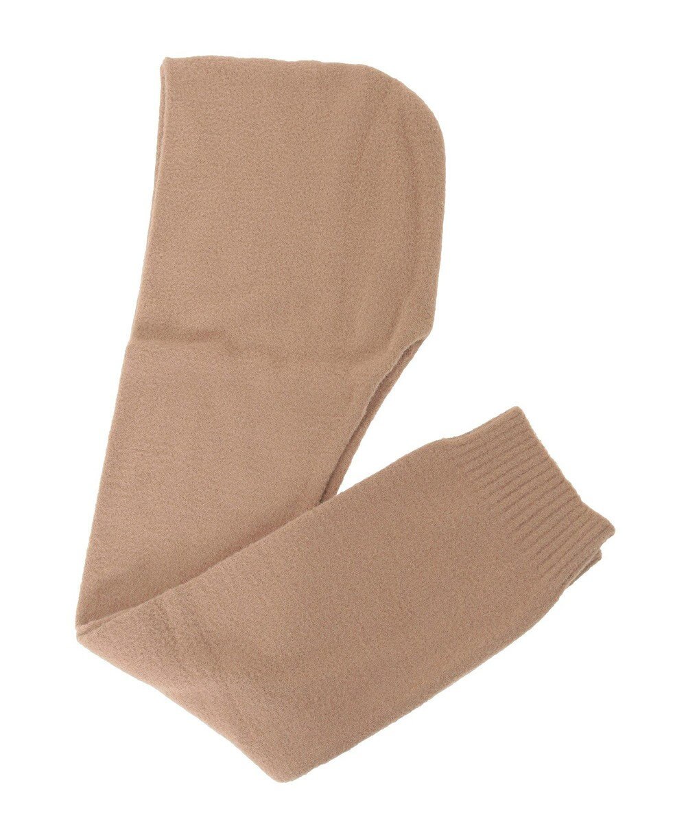 earth music&ecology 【イージーケア】パウダーシャギーフーディーマフラー 