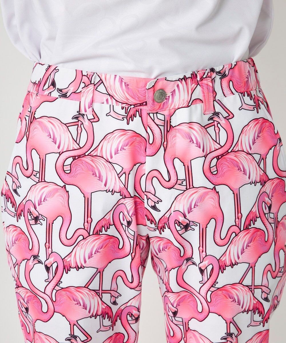 FILA GOLF／marie claire 【Loudmouth】柄ロングパンツ 