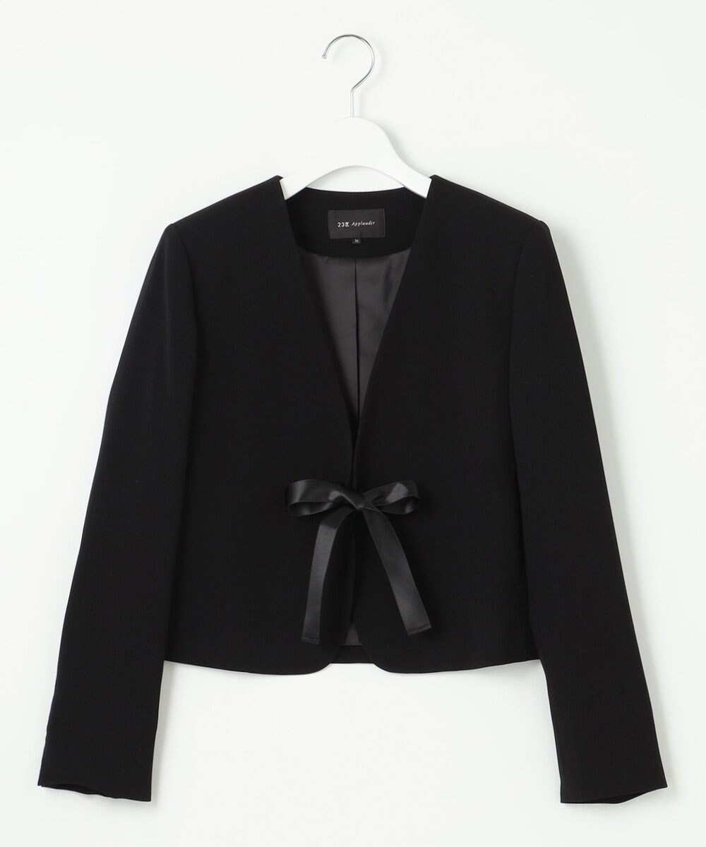 23区 【APPLAUDIR】クリアジョーゼット 3WAYコンパクトジャケット 