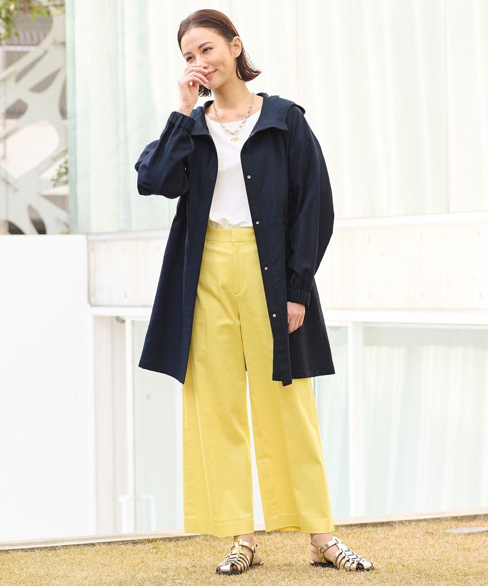 自由区 【XSサイズ～/洗える】シアー ライトコート 