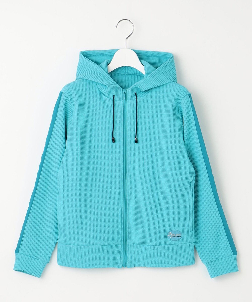 23区GOLF 【WOMEN】【UVケア】テクニカルワッフル フーディ 