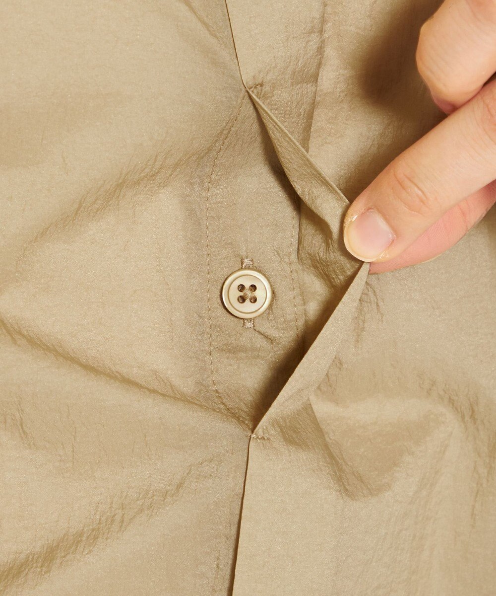 uncrave 【撥水・洗濯機洗い可】シアープルーフナイロン シャツブラウス（uncrave STANDARD） 