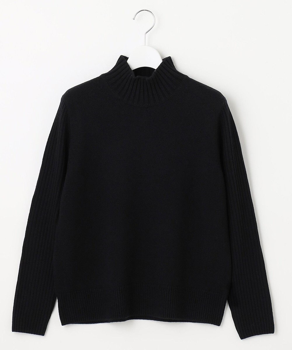 J.PRESS LADIES L 【洗える】CASHBIT ハイネック ニット 