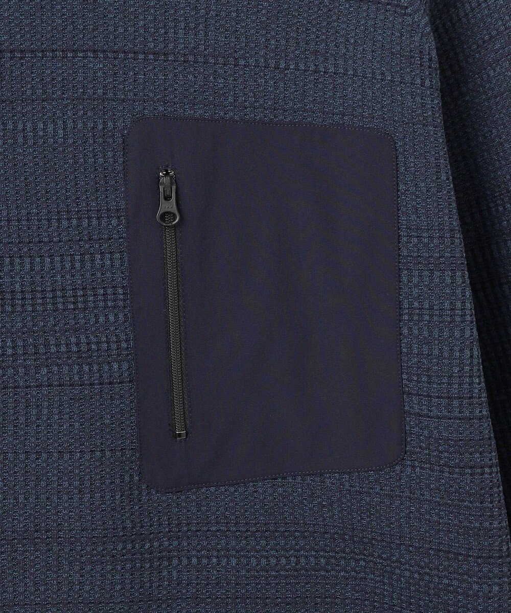 JOSEPH ABBOUD MOUNTAIN 【軽さ/ストレッチ】ホールガーメント3Dニット パーカー 