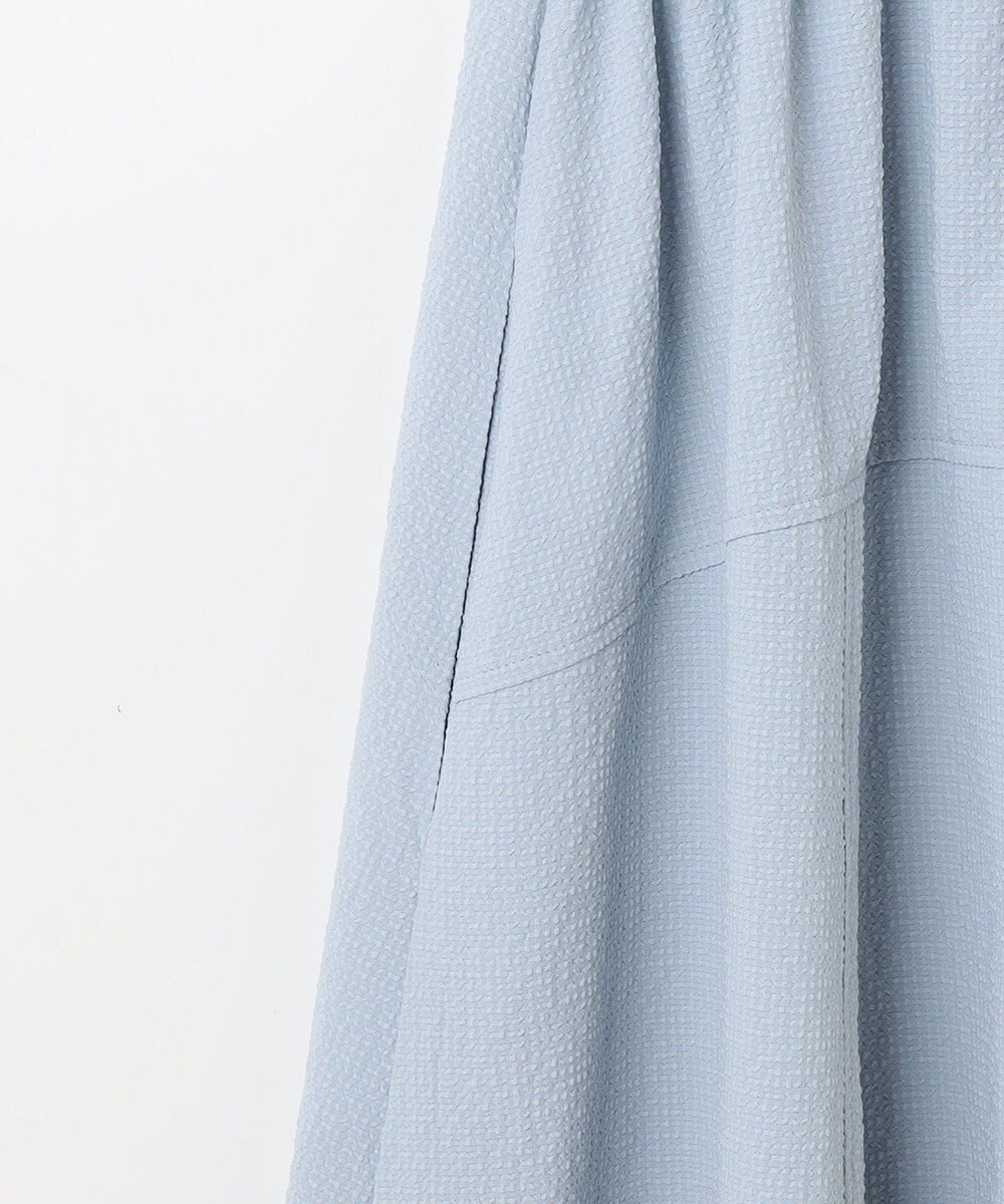 組曲 S 【WEB限定カラー・洗える】サッカーストレッチ ワンピース 