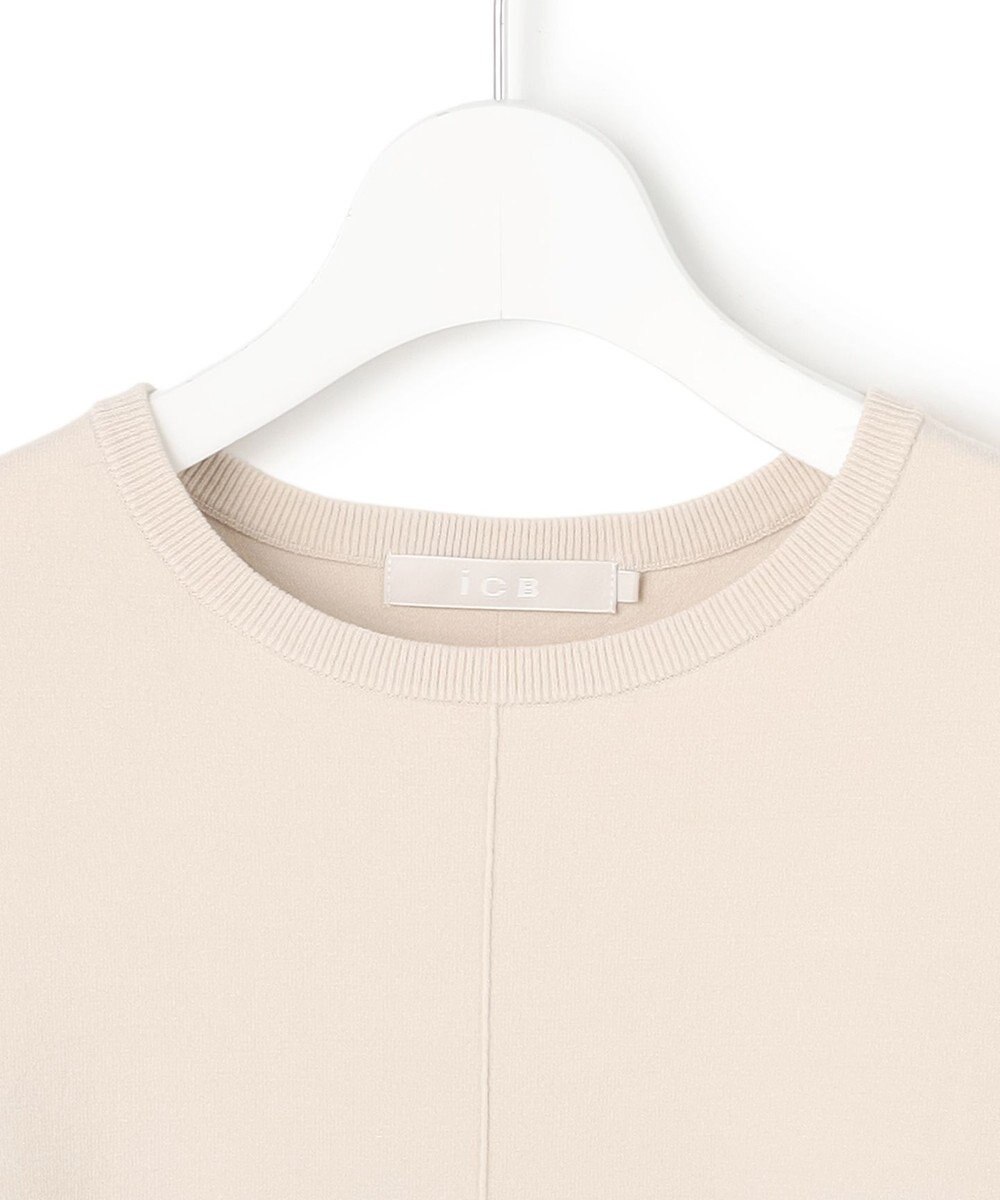 ICB 【洗える】ヴィスコースワイド プルオーバー 
