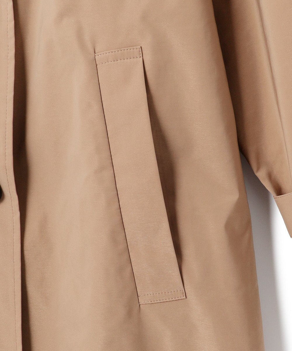 ICB 【撥水加工】 メモリーストレッチタフタ トレンチコート 