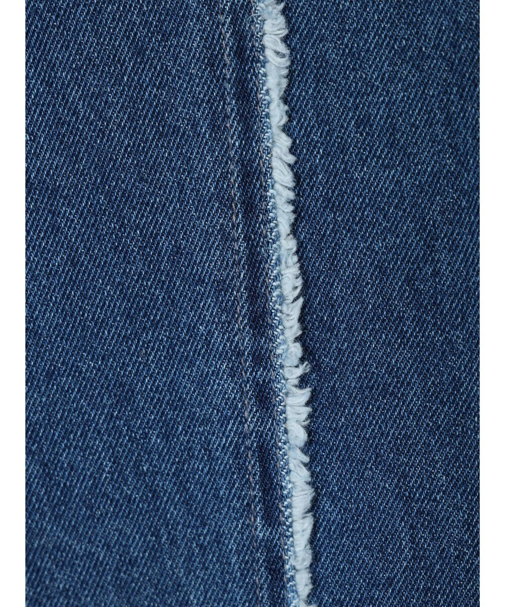 Green Parks ・Ｄｏｕｂｌｅ　Ｆｌａｇｓフリンジラインストレートデニム 