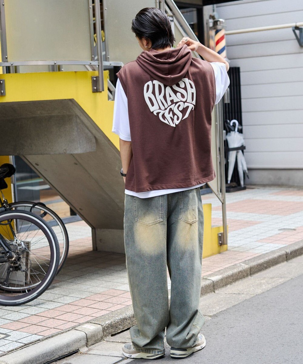 WEGO 【ユニセックス着用ITEM/2点SET】パーカーアンサンブルT（SS） 