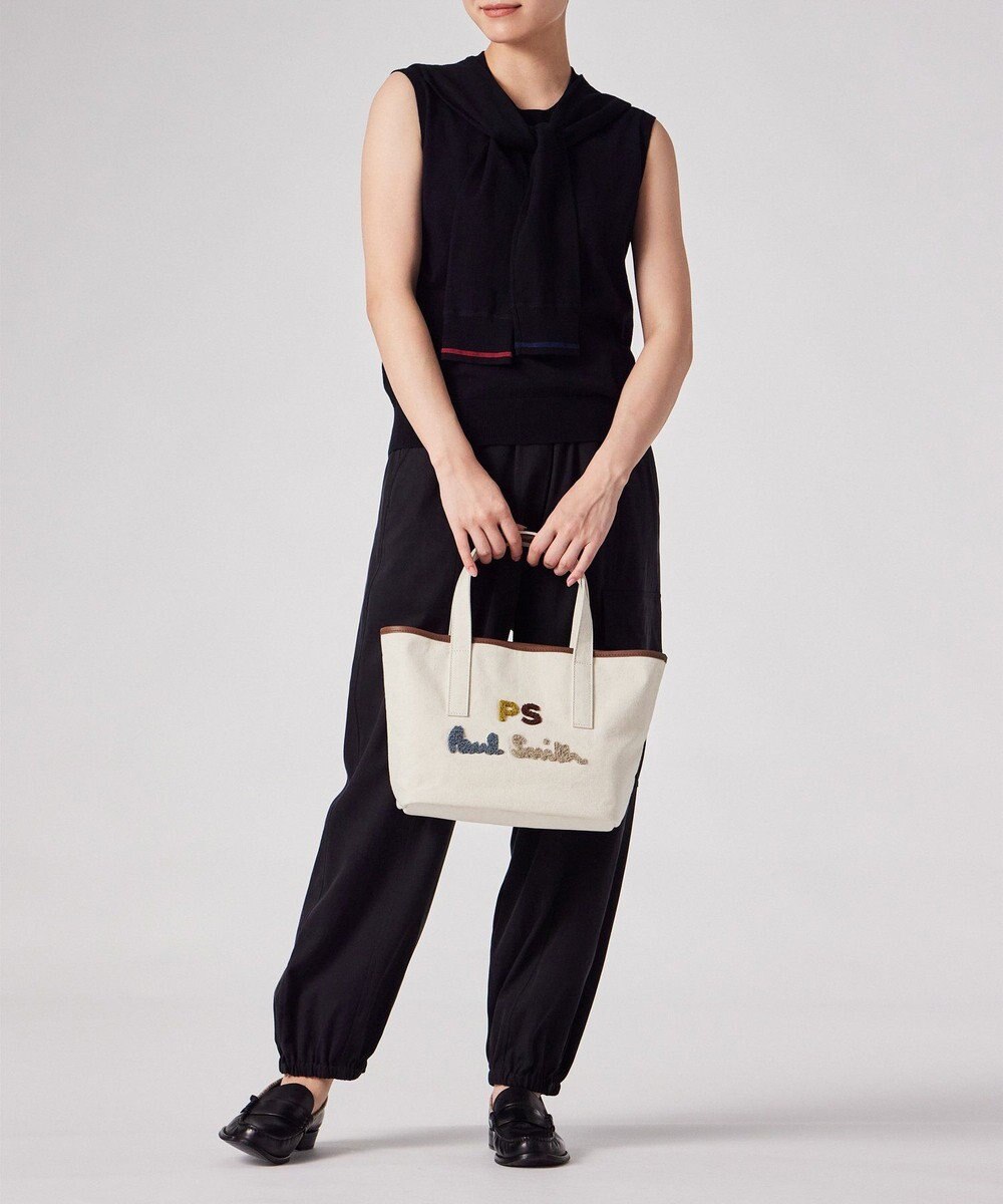 Paul Smith PSロゴエンブロイダリー ミニトートバッグ 