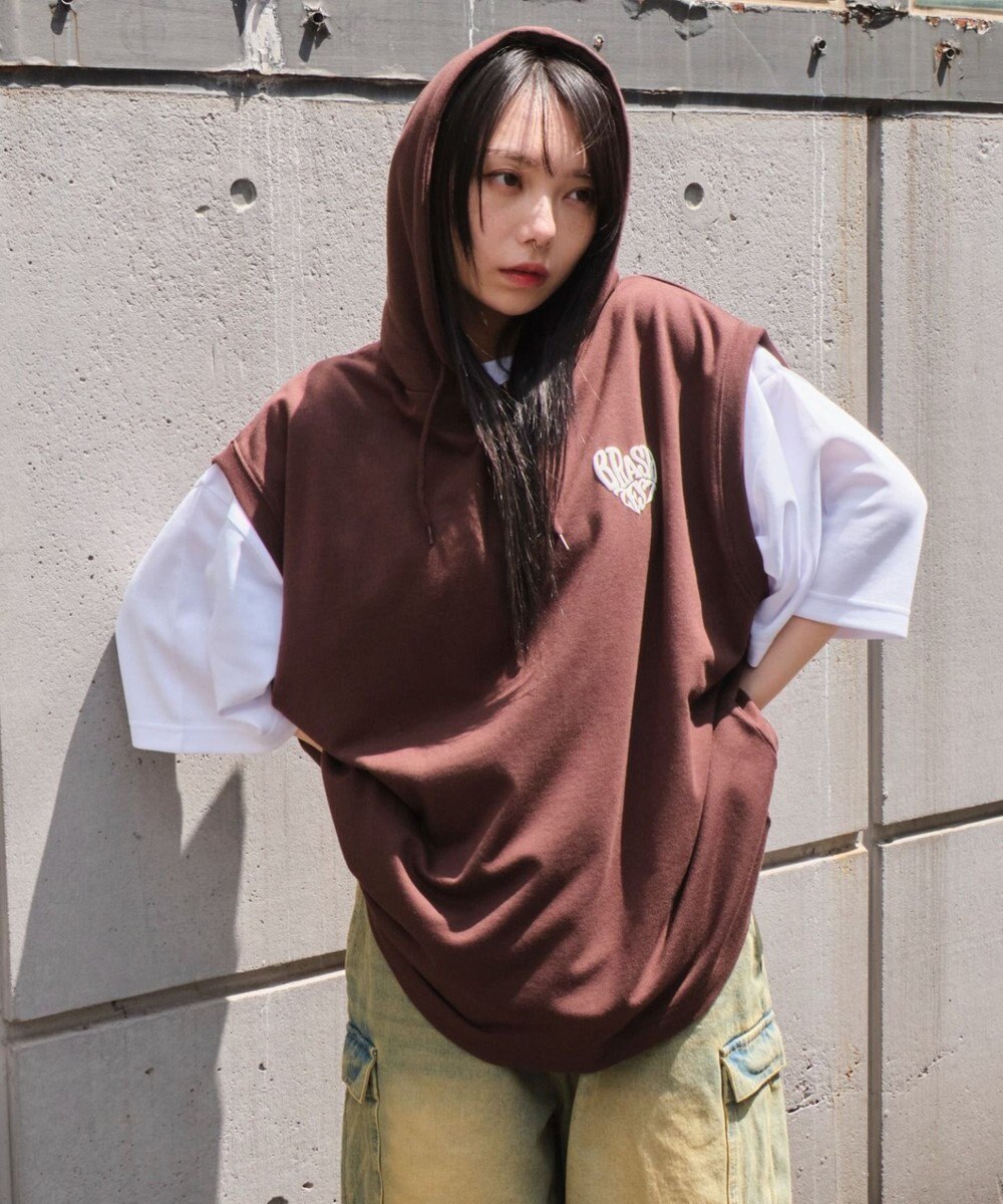 WEGO 【ユニセックス着用ITEM/2点SET】パーカーアンサンブルT（SS） 