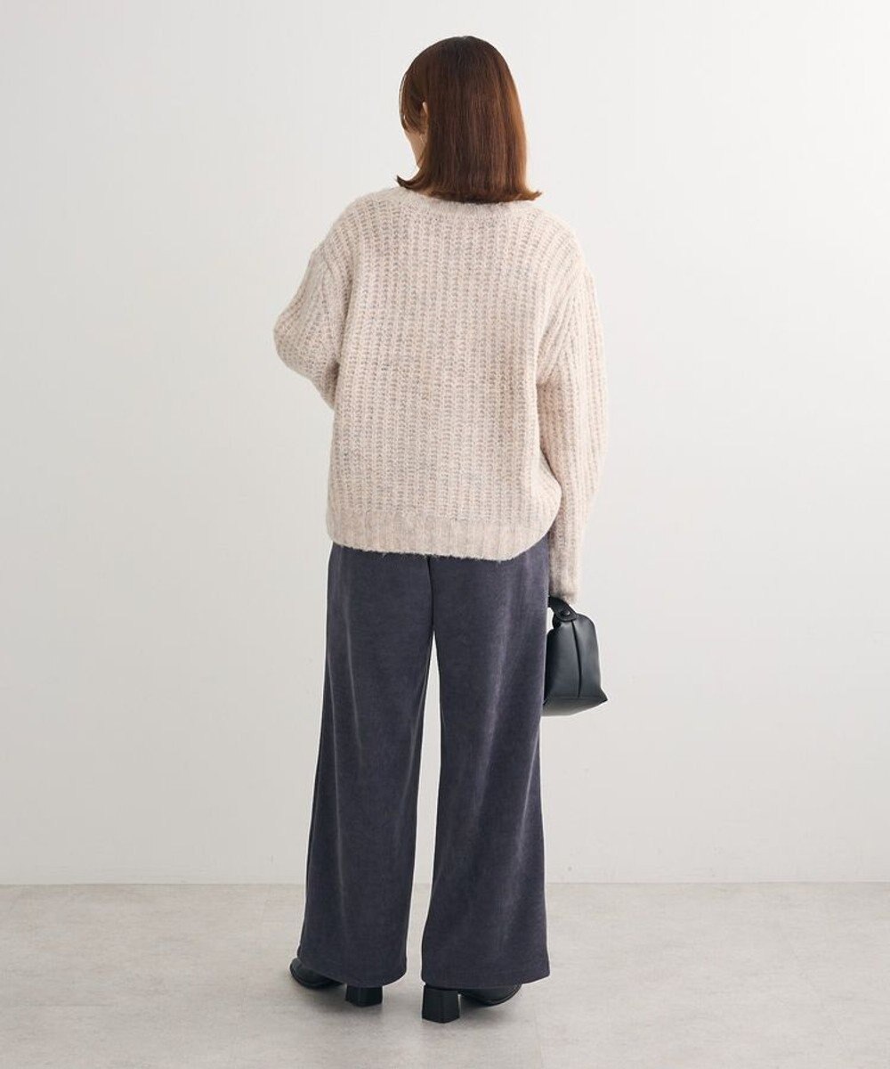Green Parks ざっくりローゲージニットプルオーバー 