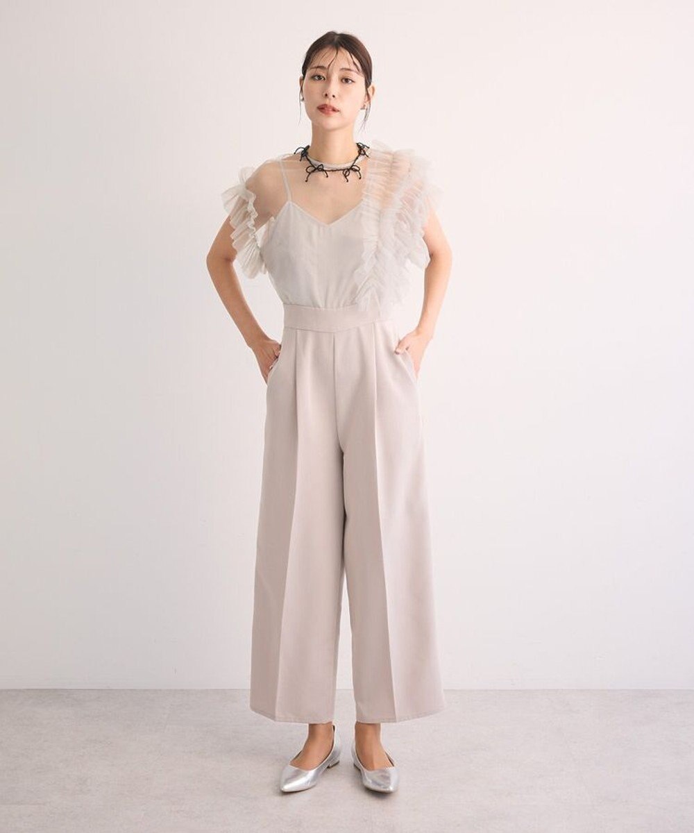 Green Parks ・Ｒａｉｌｍｅ　チュールフリルオールインワン 