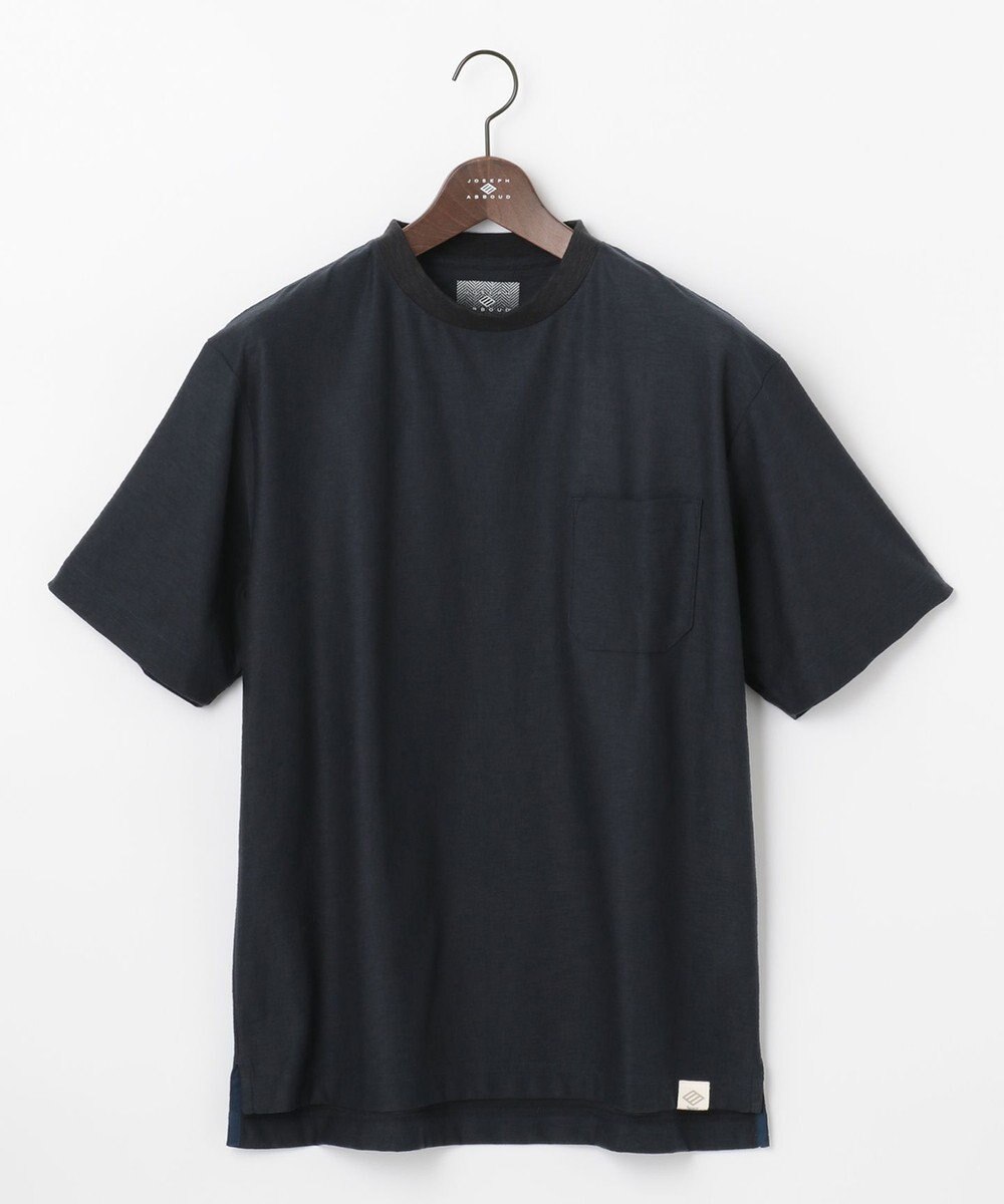 JOSEPH ABBOUD MOUNTAIN 【SPACE／UNISEX】オーガニックコットンスラブプレーティング天竺 Tシャツ 