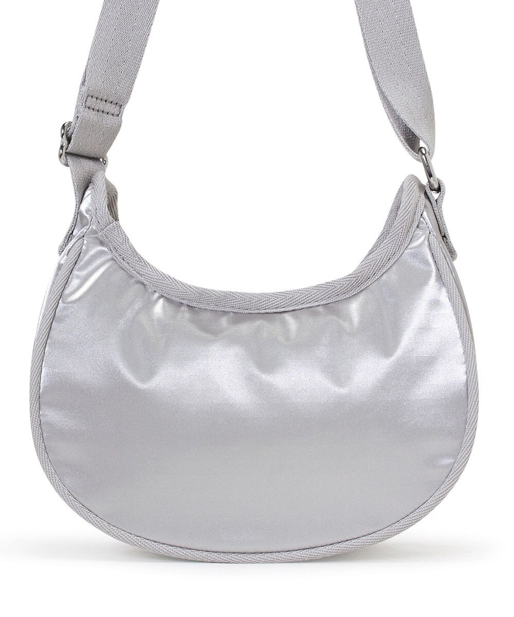 LeSportsac MINI HOBO CROSSBODY/フロストシルバーシャイン 