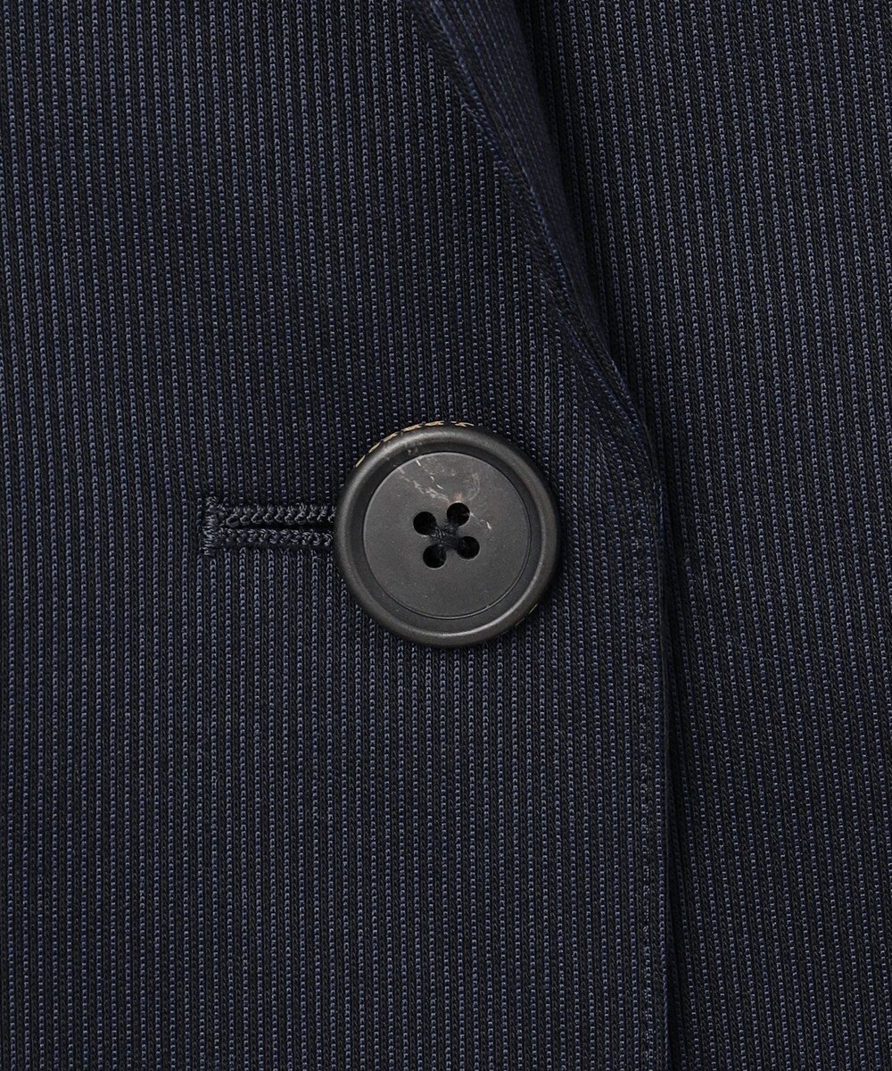 J.PRESS LADIES L 【洗える・吸水速乾】セオアルファピケストライプ テーラード ジャケット 