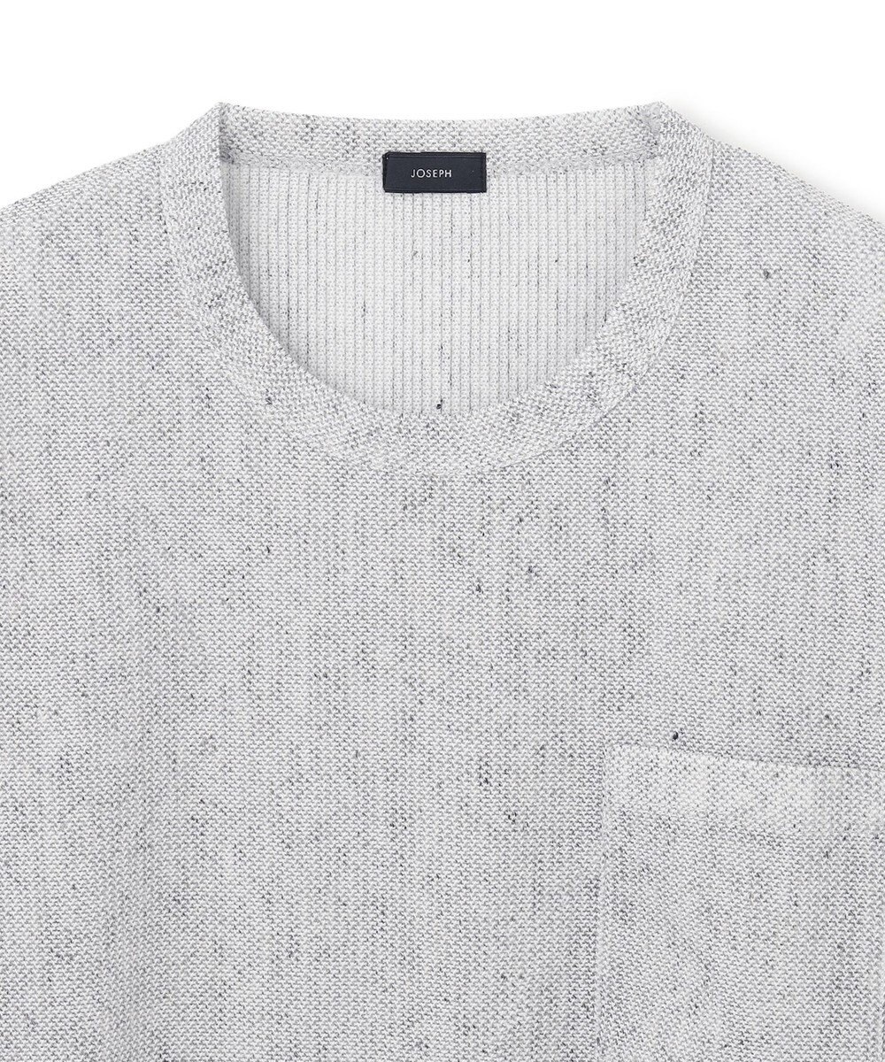 JOSEPH HOMME リネンドビージャージー　クルーネックTシャツ 