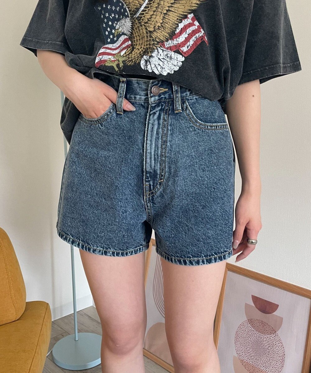 WEGO デニムショートパンツ 