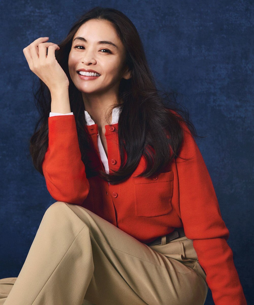 23区 【滝沢眞規子さん着用/VERY掲載】TRストレッチギャバ ワイド パンツ 